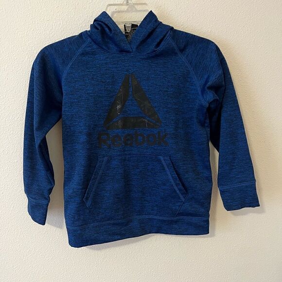 Reebok blue/black Boy Hoodie size XS - Picture 1 of 4
